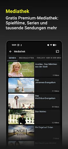 Скриншот 3 — Bibel TV App
