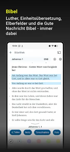 Скриншот 4 — Bibel TV App