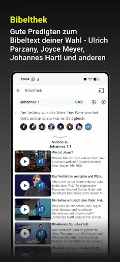 Скриншот 5 — Bibel TV App