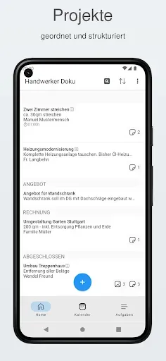 Скриншот 2 — Handwerker App Baudoku