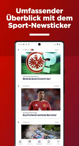 Скриншот 5 — SPORT BILD: Alle Fussball News