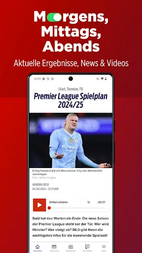Скриншот 8 — SPORT BILD: Alle Fussball News