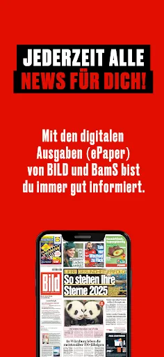 Скриншот 1 — BILD ePaper App