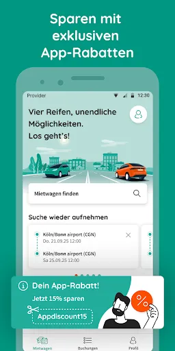 Скриншот 2 — billiger-mietwagen.de