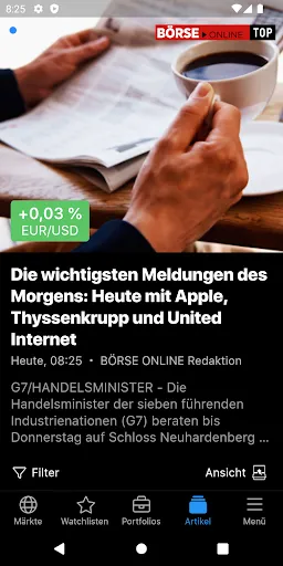 Скриншот 6 — Börse Online - News & Kurse