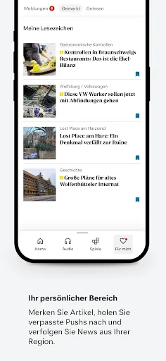 Скриншот 3 — Braunschweiger Zeitung News