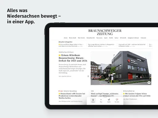 Скриншот 7 — Braunschweiger Zeitung News