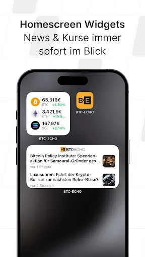 Скриншот 7 — BTC-ECHO Bitcoin & Krypto News