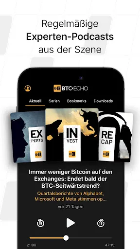 Скриншот 8 — BTC-ECHO Bitcoin & Krypto News