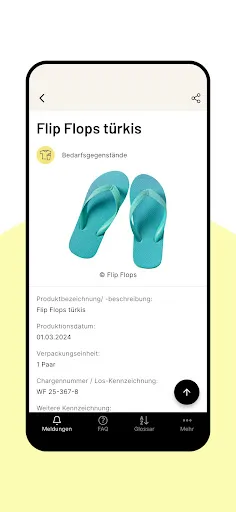 Скриншот 3 — lebensmittelwarnung.de