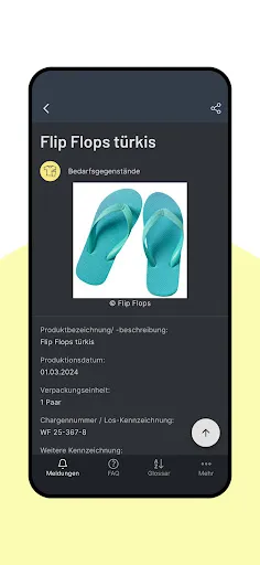 Скриншот 4 — lebensmittelwarnung.de