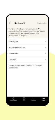 Скриншот 5 — lebensmittelwarnung.de