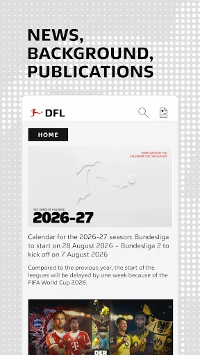 Скриншот 1 — DFL App