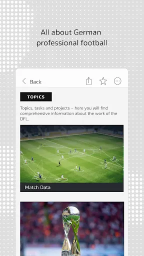 Скриншот 2 — DFL App