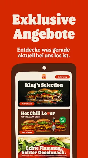 Скриншот 2 — Burger King Deutschland