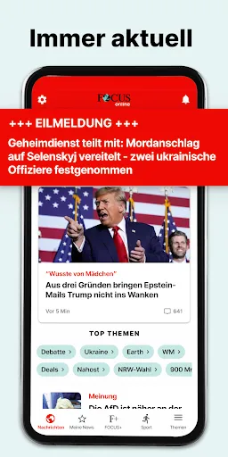 Скриншот 2 — FOCUS online - Nachrichten
