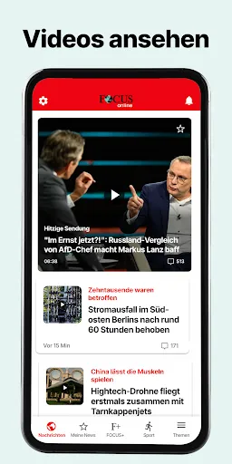 Скриншот 8 — FOCUS online - Nachrichten