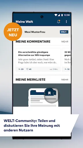 Скриншот 5 — WELT News & Live-TV