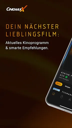 Скриншот 1 — CinemaxX – Dein Kinoprogramm