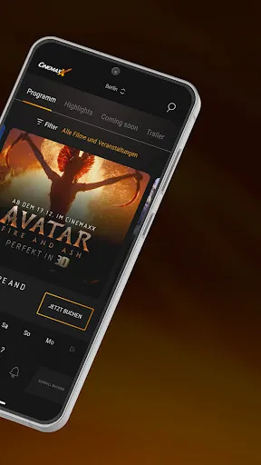 Скриншот 2 — CinemaxX – Dein Kinoprogramm