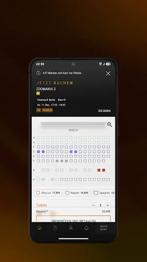 Скриншот 3 — CinemaxX – Dein Kinoprogramm