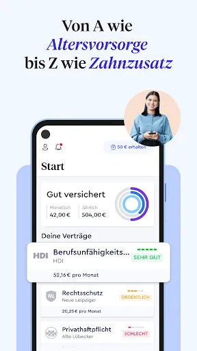 Скриншот 3 — CLARK - Versicherungen managen