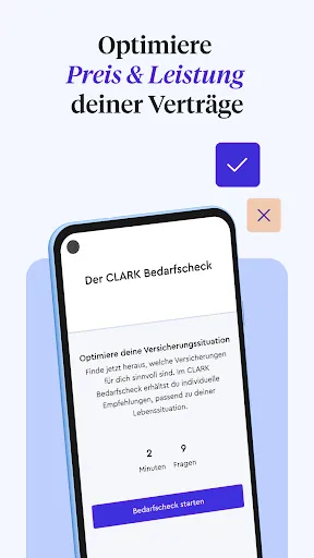 Скриншот 5 — CLARK - Versicherungen managen
