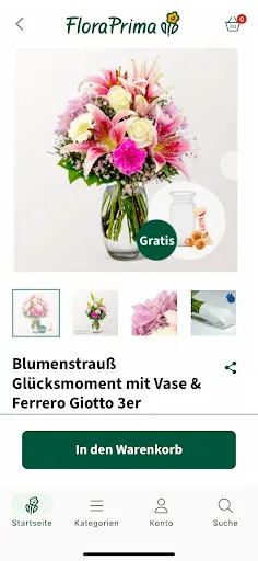 Скриншот 5 — FloraPrima Blumenversand
