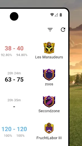Скриншот 2 — War Report for Clash of Clans