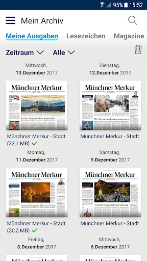 Скриншот 2 — Merkur ePaper