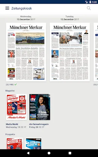 Скриншот 6 — Merkur ePaper