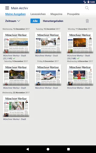 Скриншот 7 — Merkur ePaper
