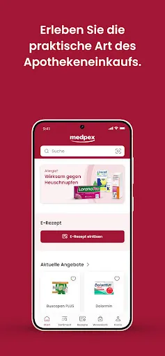 Скриншот 3 — medpex Apotheken Versand App