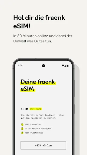 Скриншот 6 — fraenk: Die Mobilfunk App