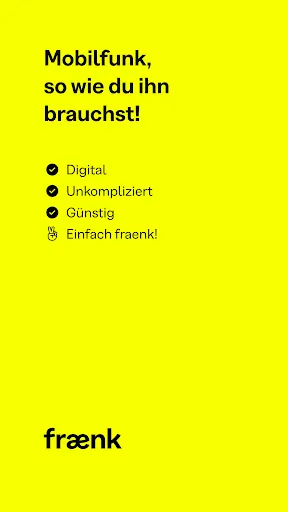 Скриншот 8 — fraenk: Die Mobilfunk App