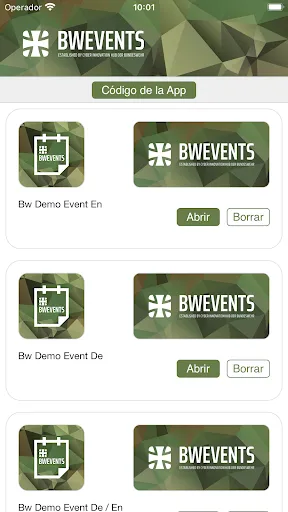 Скриншот 2 — BwEvents