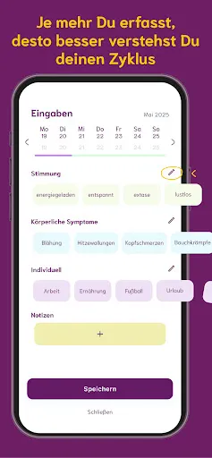 Скриншот 6 — cyclotest App Periodenkalender