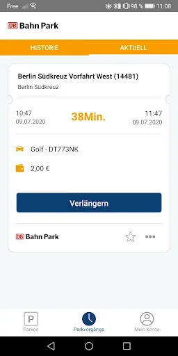 Скриншот 2 — DB BahnPark