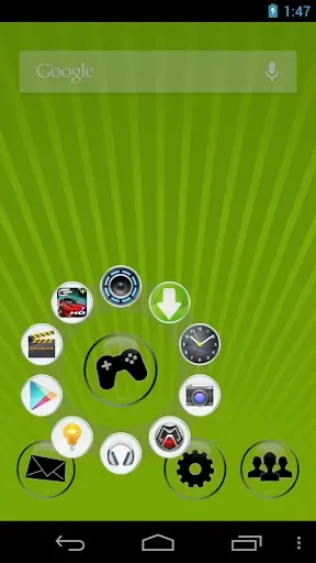 Скриншот 1 — CircleLauncher light