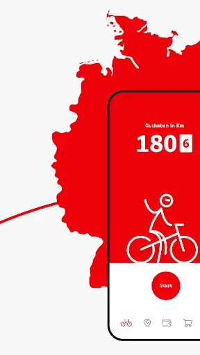 Скриншот 1 — DB Rad+ Prämien für Kilometer