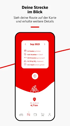 Скриншот 5 — DB Rad+ Prämien für Kilometer