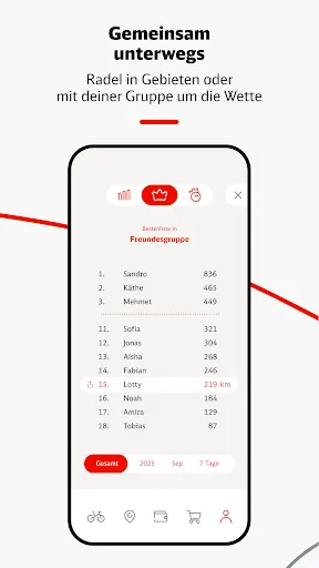 Скриншот 7 — DB Rad+ Prämien für Kilometer