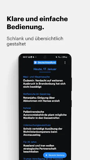 Скриншот 3 — Dlf – Die Nachrichten