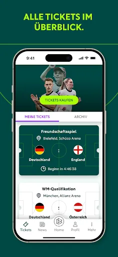 Скриншот 1 — DFB Event-App