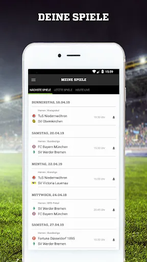 Скриншот 3 — FUSSBALL.DE