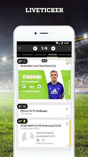 Скриншот 6 — FUSSBALL.DE