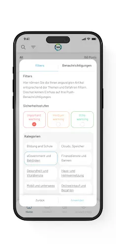 Скриншот 3 — SiBa - Sicherheitsbarometer