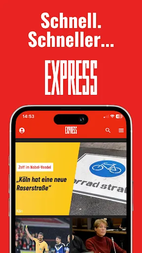 Скриншот 1 — EXPRESS - Köln News & Sport