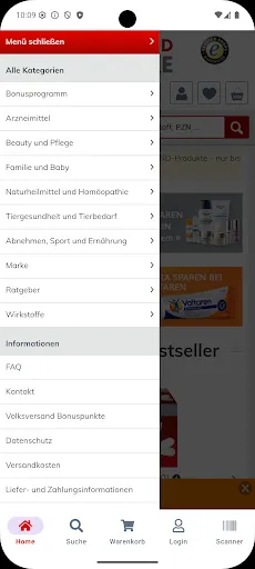 Скриншот 2 — Volksversand Versandapotheke