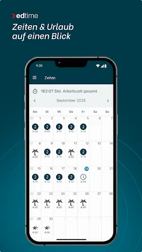 Скриншот 3 — edtime Mitarbeiter-App